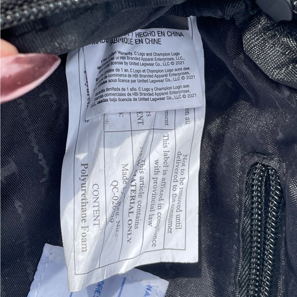 CHAMPION Oversized Fanny Pack Embroidered Crossbody Waist Bag - Picture 16 of 16